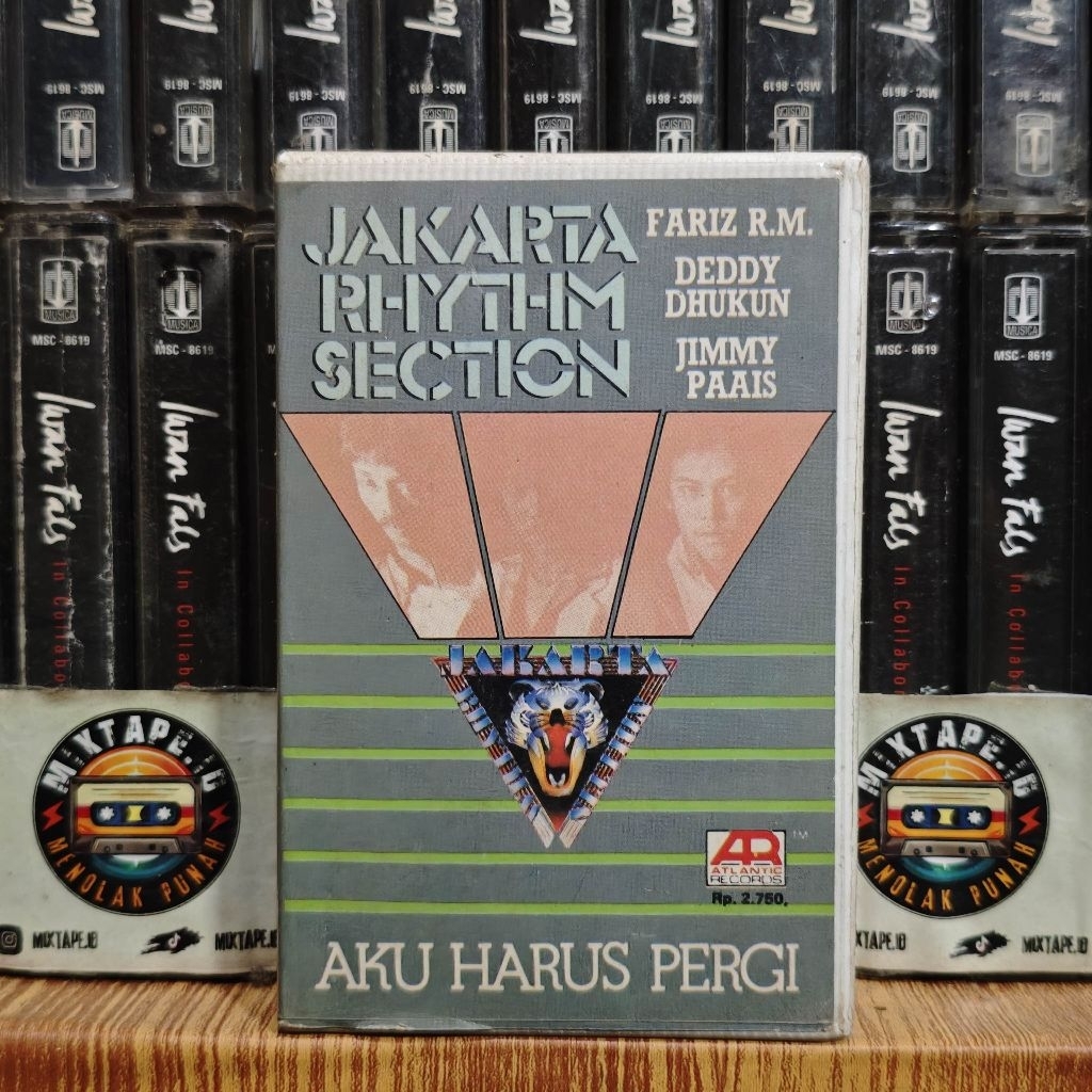 Kaset - Jakarta Rhythm Section - Aku Harus Pergi - Fariz RM - Deddy Dhukun - Jimmy Paais - Kaset Pit
