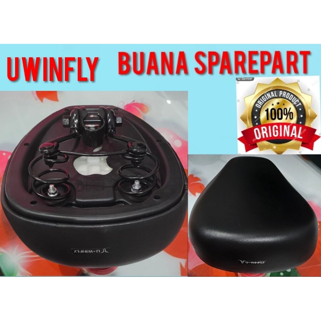 jok sepeda listrik uwinfly ori