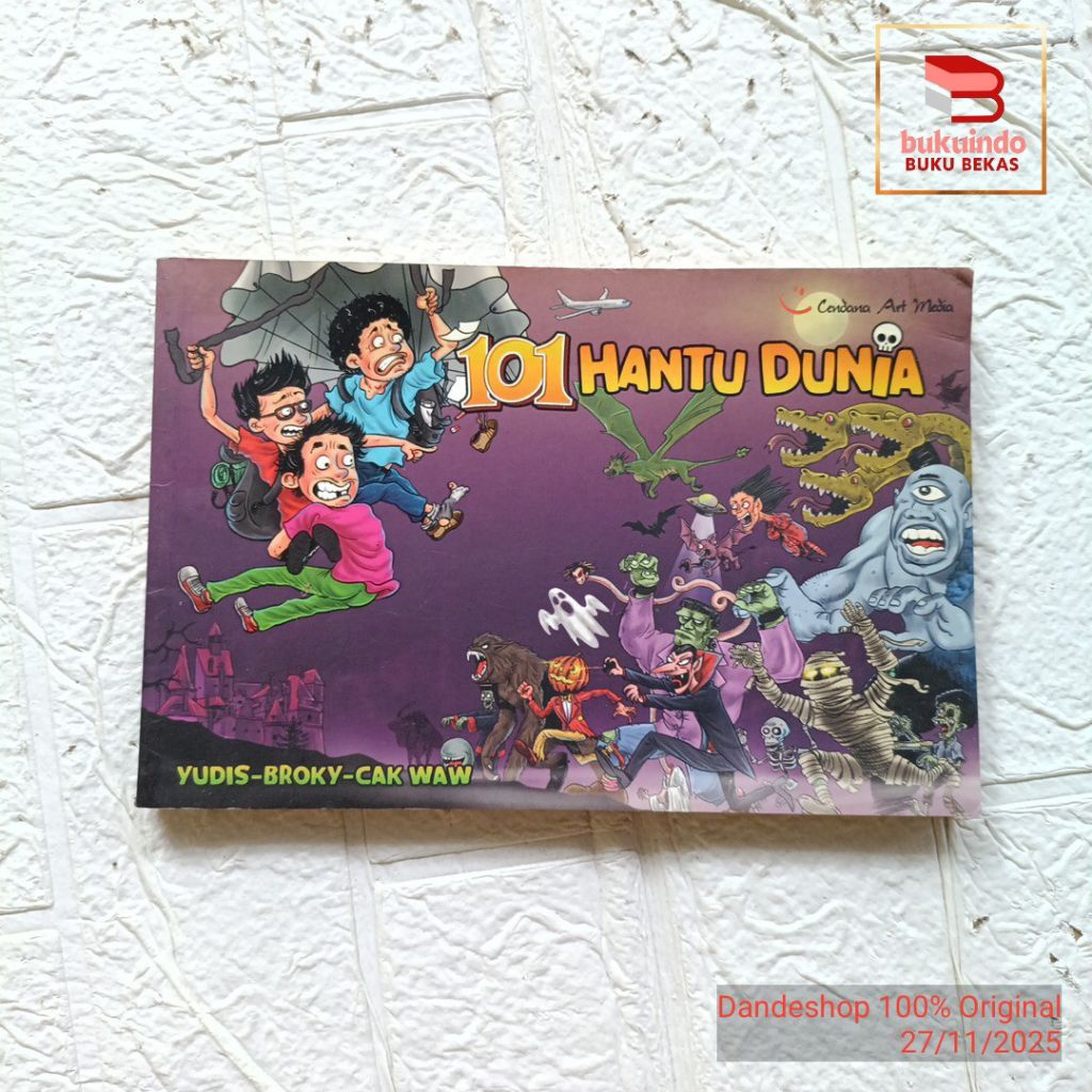 101 Hantu Dunia - Oleh Yudis, Broky, Cak Waw - Cendana Art Media - Komik Bekas Preloved