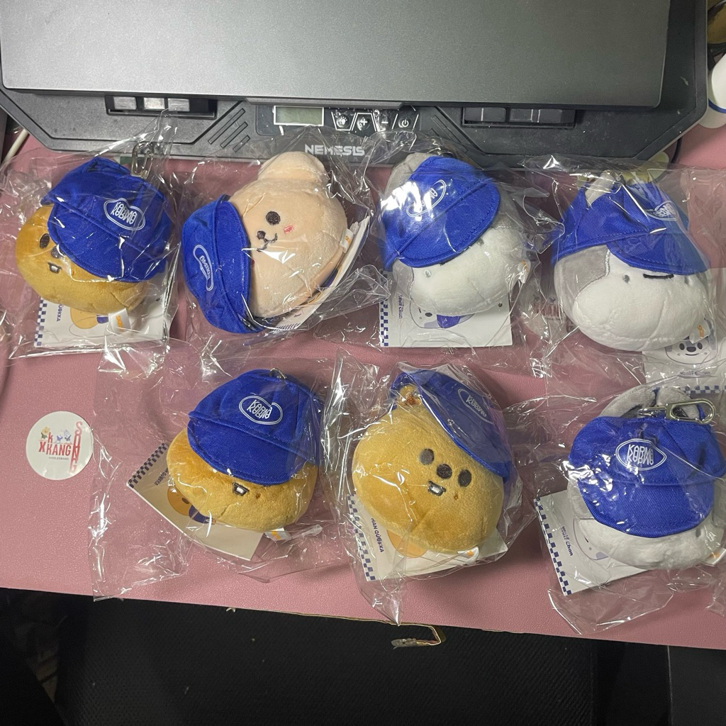 SKZOO KARMA BALLCAP BALL CAP HANQUOKKA WOLFCHAN PUPPYM STRAY KIDS PLUSH WOLF CHAN PUPPY M HAN QUOKKA