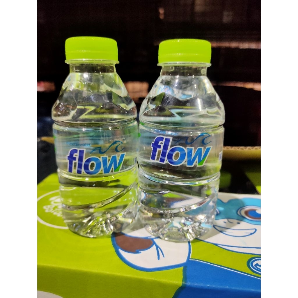 Air Mineral Botol Mini Flow 220ml (1 Box isi 24)