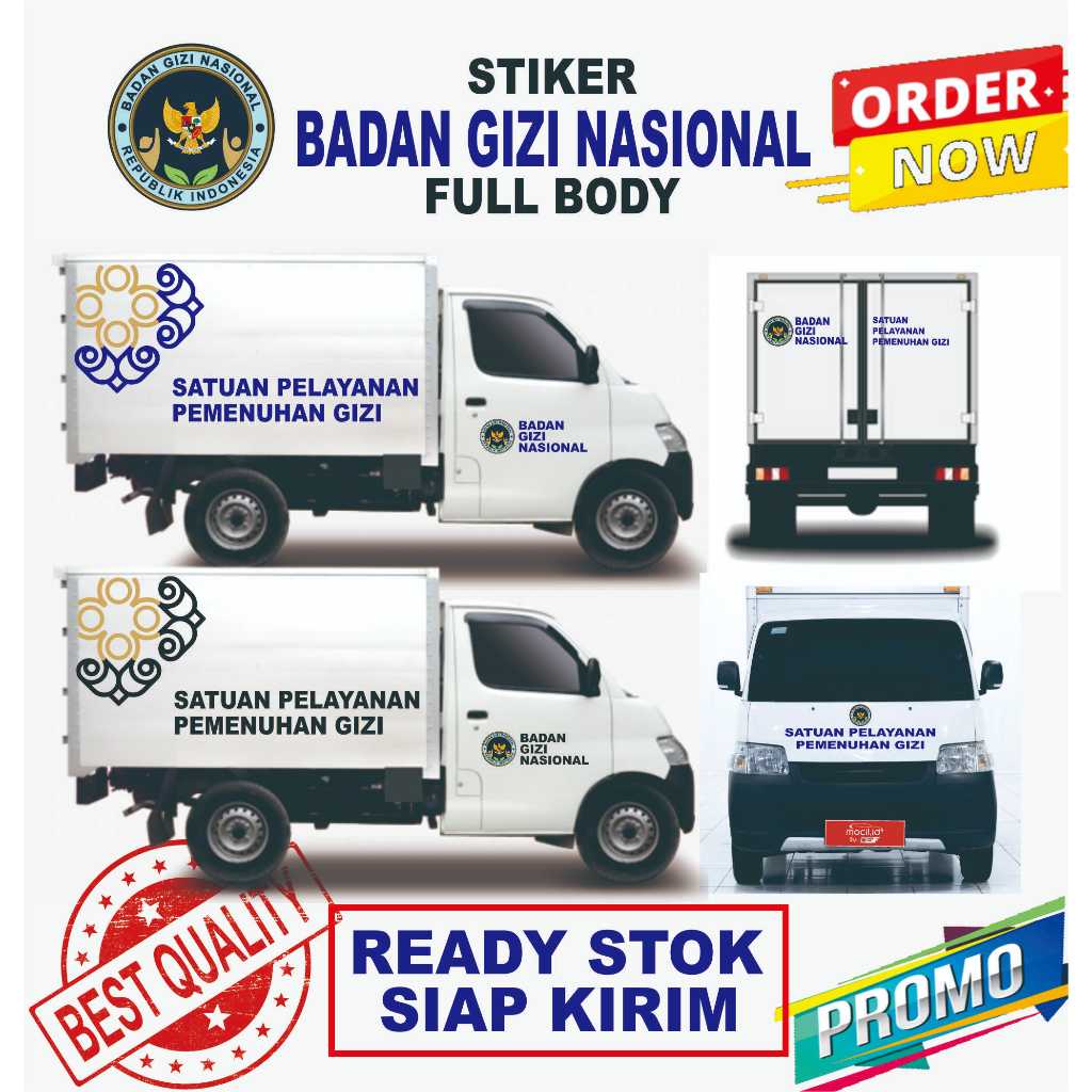 STIKER CUTTING MOBIL MBG BGN SPPG GRANMAX CARRY TAYO L300 DLL