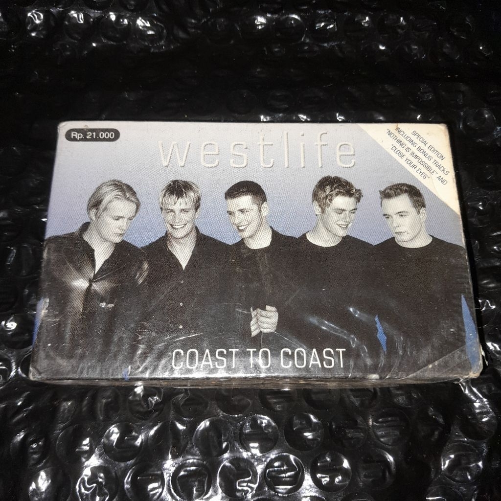 kaset westlife coast to coast