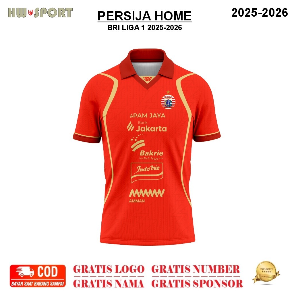 JERSEY PERSIJA HOME 2025/2026