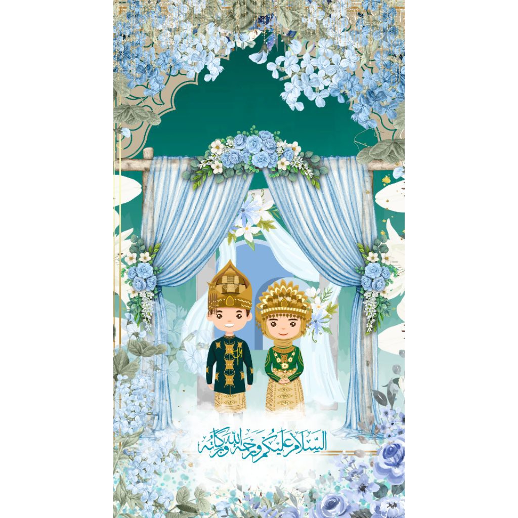 Undangan digital Syar'i pernikahan 4