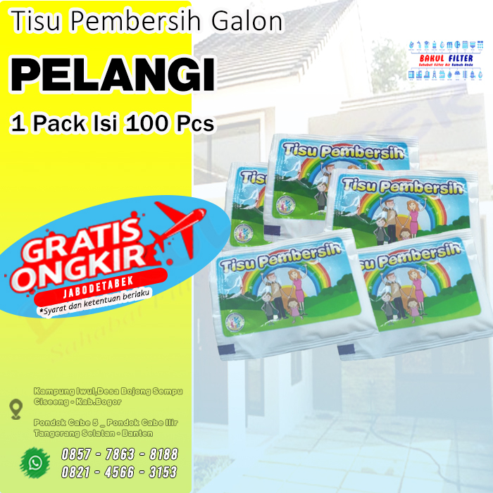 Bakul Filter Tisu Pembersih Galon Isi Ulang Air Minum Khusus Membersihkan Galon Isi Ulang Air Minum 