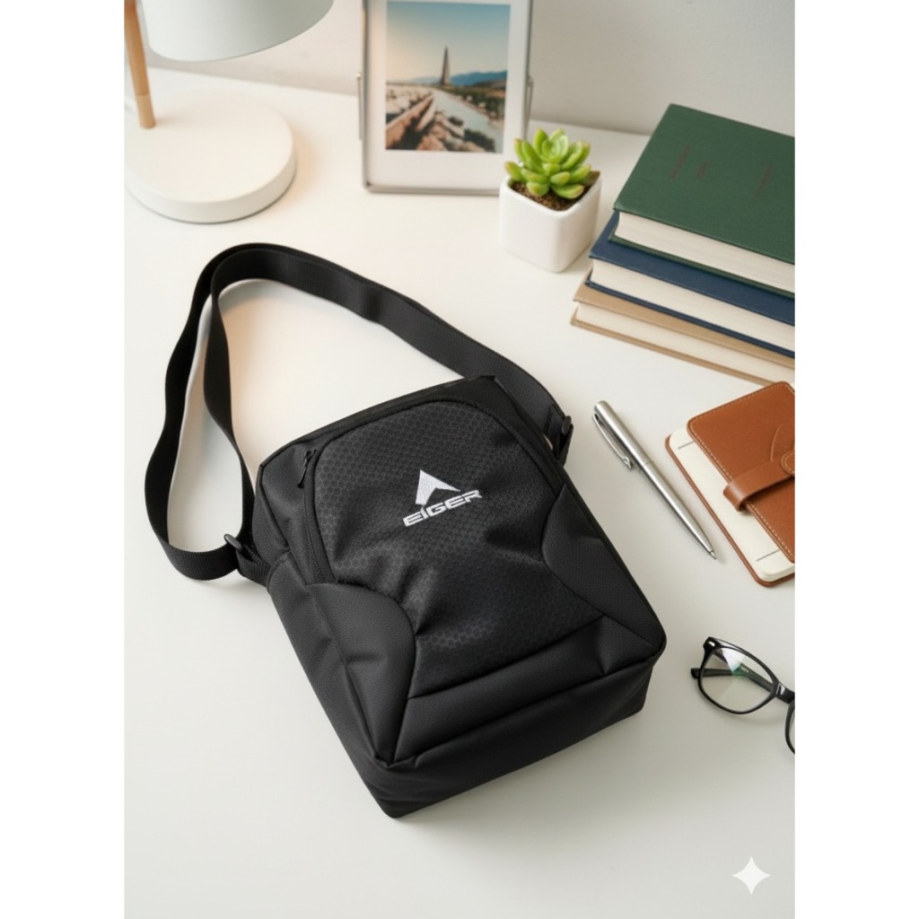 PROMO TAS SLEMPANG EIGER2898 WANDERDRIFT 3.1 POUCH TAS SELEMPANG PRIA WANITA