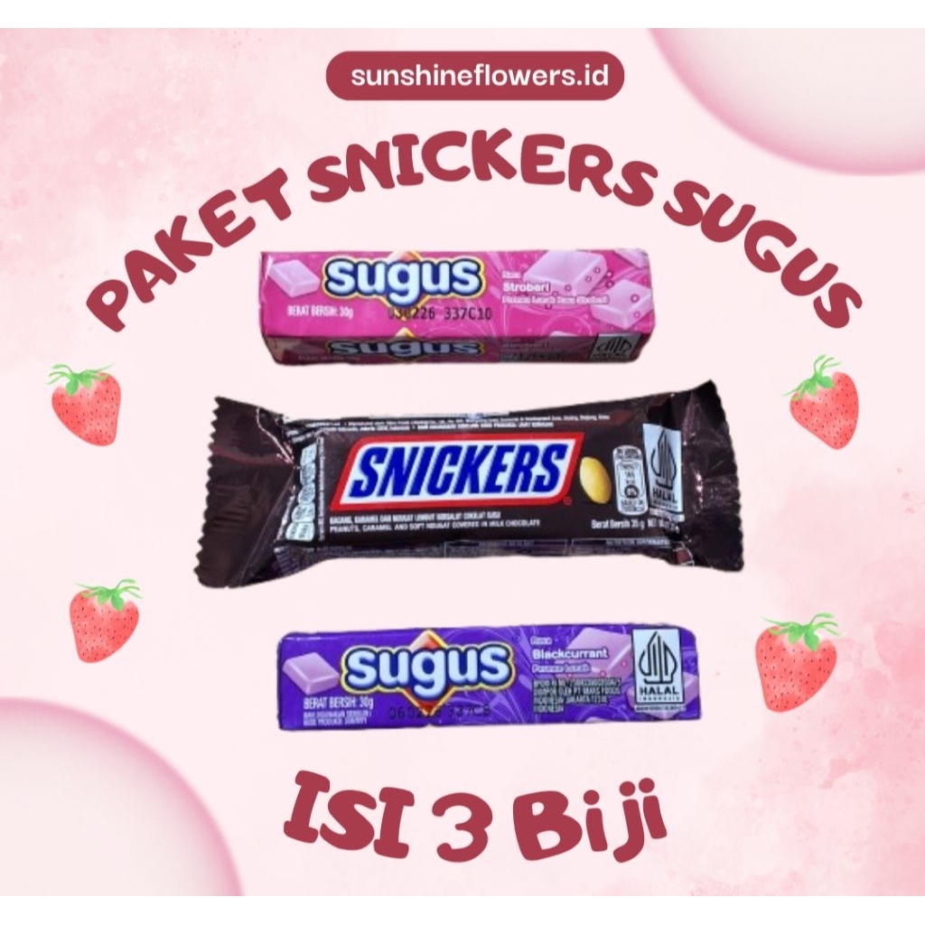 PROMO Paket Sugus Snickers (Bundling)