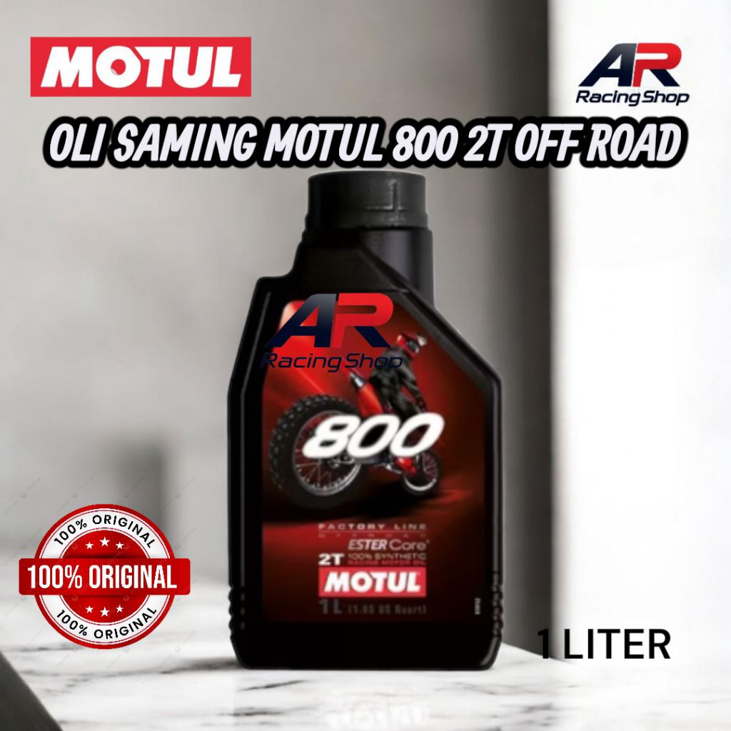 Oli Samping Motul 800 Off Road 1 Liter 2T Ori Original Motul