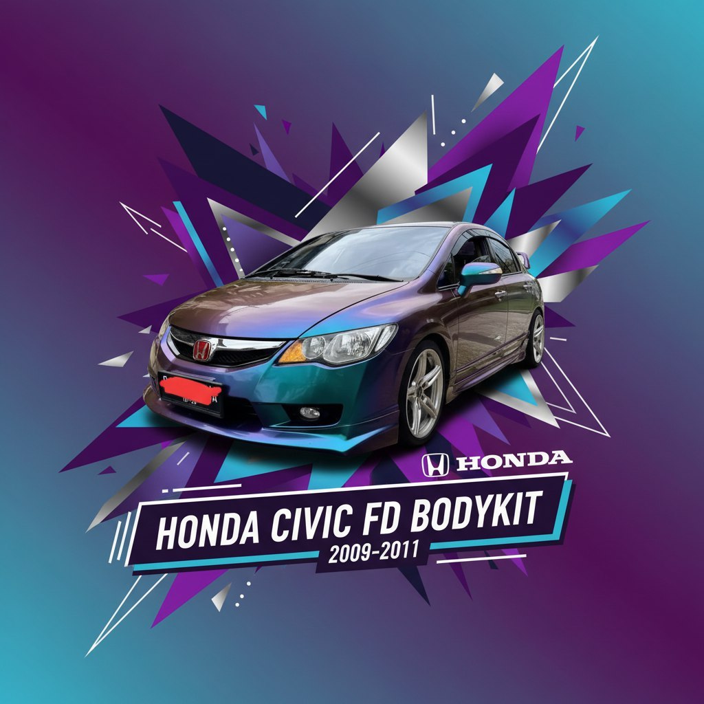 bodykit civic fd 2009-2011 body kit civic fd bodikit civic 09-11