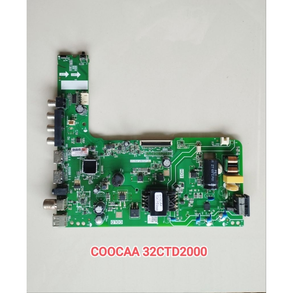 MAINBOARD TV COOCAA 32CTD2000 & 32TB700 MOBO COOCAA ORIGINAL GARANSI