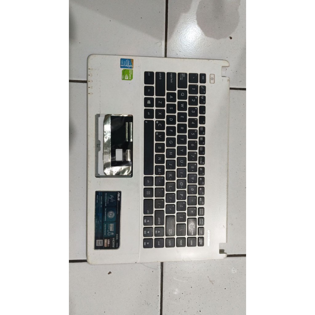 Asus A450L Casing Kesing frame Keyboard dan keyboard