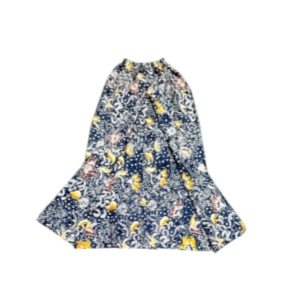 rok anak wanita rok panjang bawahan ootd model rok anak wanita panjang motif batik bunga
