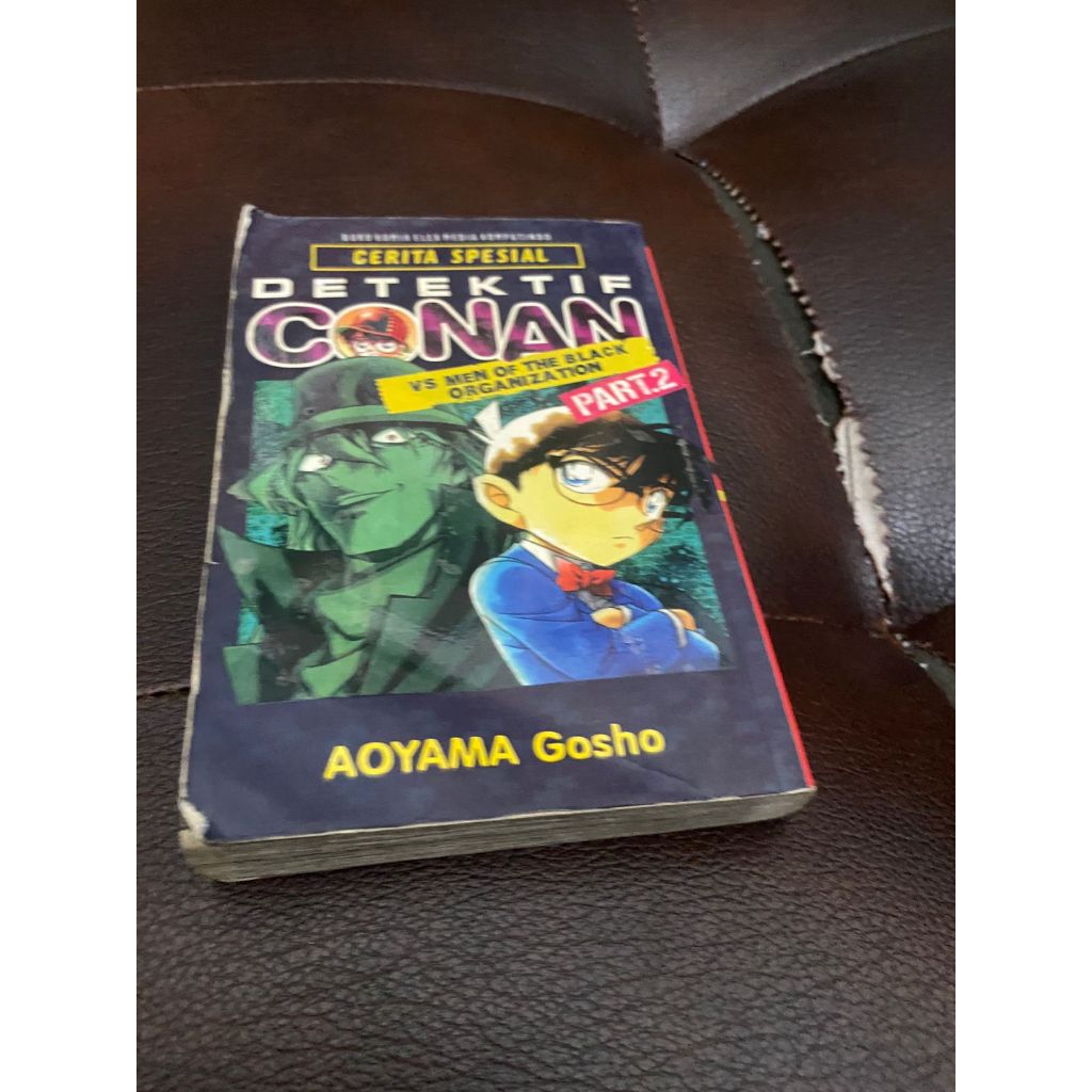 Komik Cerita spesial detektif conan vs men of the black organization part 2