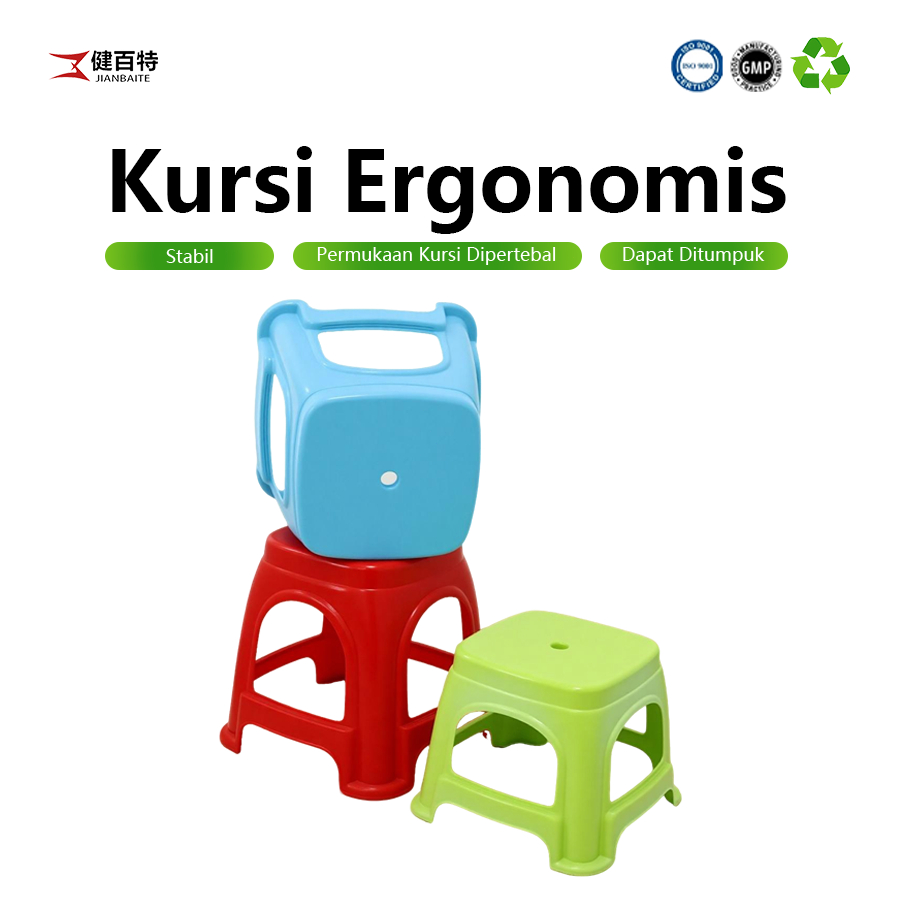 Kursi Jongkok Plastik Kursi Kecil Kursi Anak Bangku Plastik Minimalis Bangku Segi Pendek Tebal
