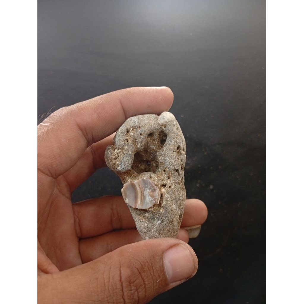 natural temuan alam batu meteor kuno garis petir A11