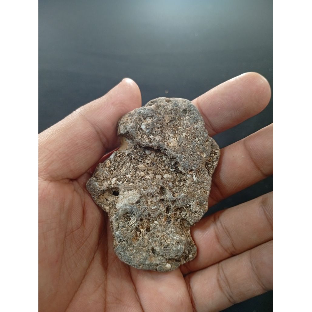 natural temuan alam batu meteor kuno garis petir A33