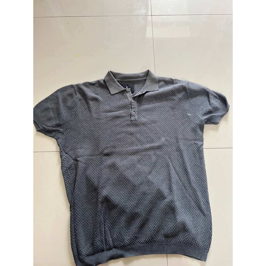 polo prepp studio warna abu size M