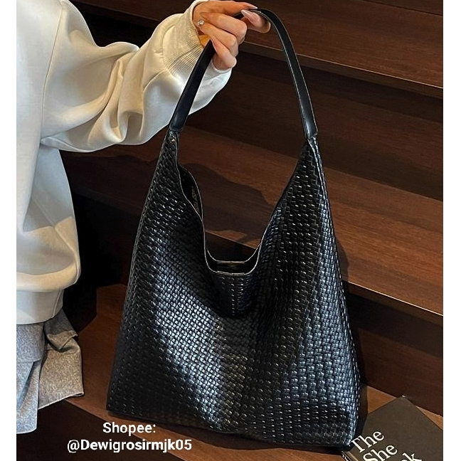 (IMPORT KOREA) TOTE BAG Tas Bahu wanita tas bahu besar tas bahu traveling