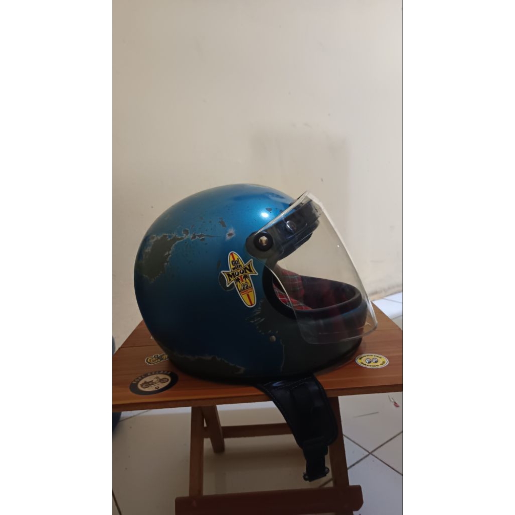 Helm Full Face Retro, restorasi