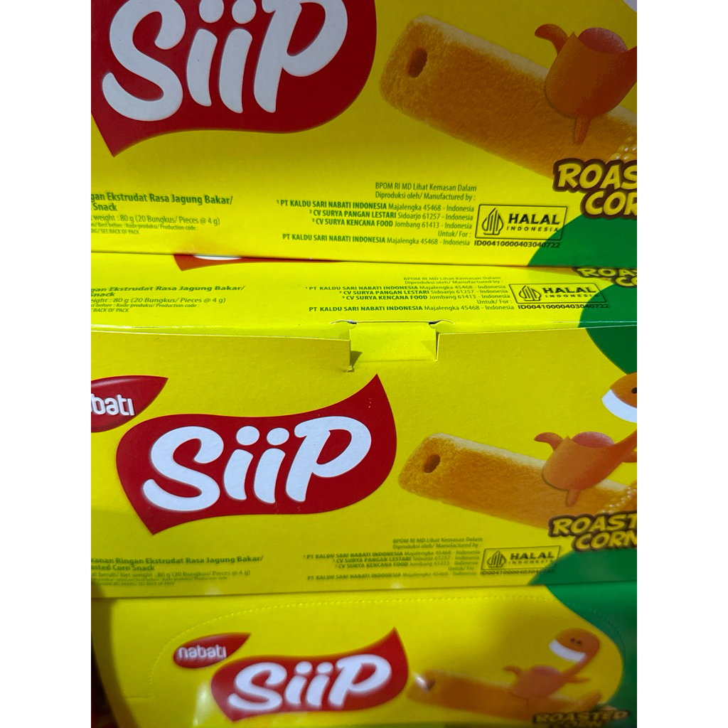 Nabati Siip Rasa Jagung Bakar