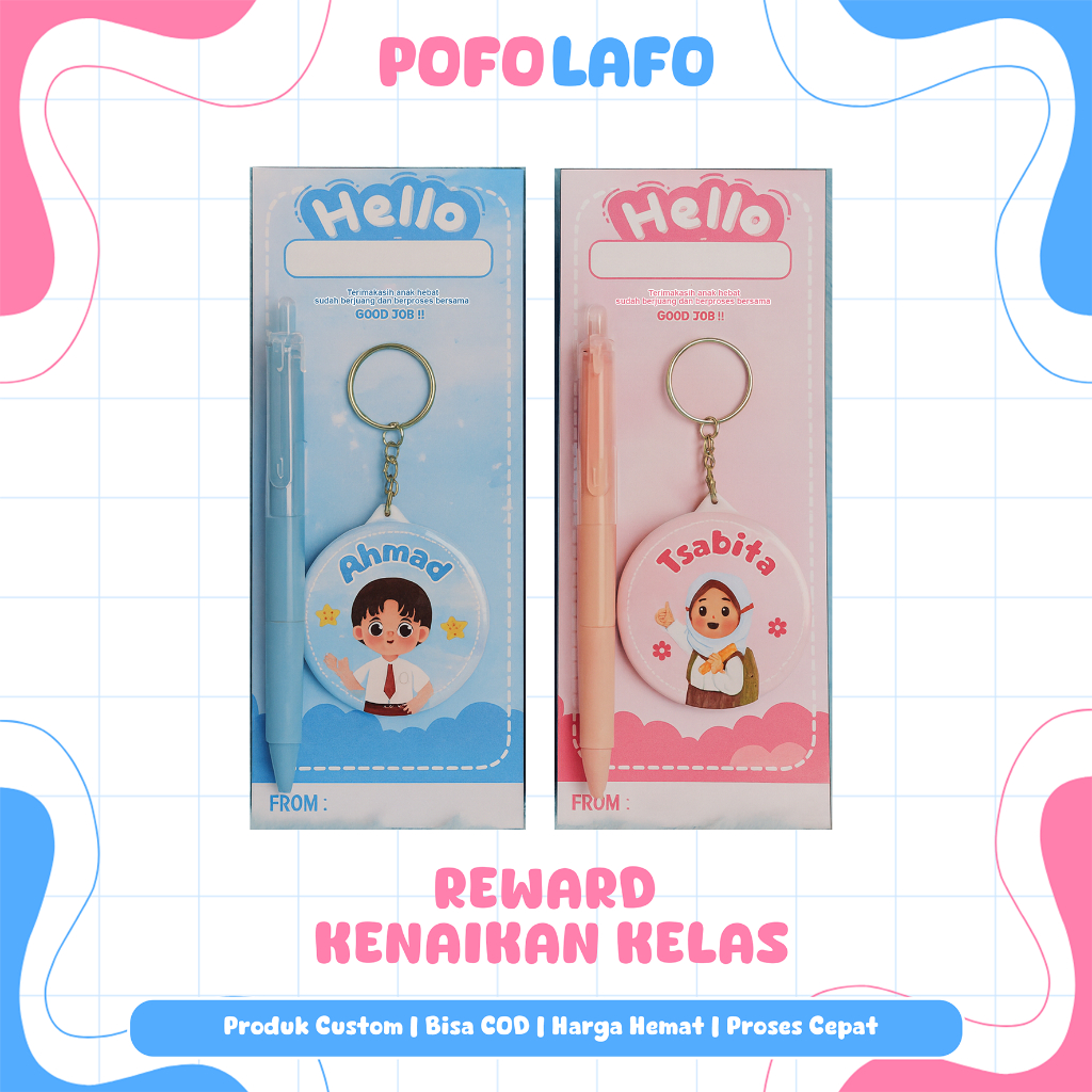 REWARD KENAIKAN KELAS KADO UNTUK MURID HADIAH UNTUK MURID MINI GIFT REWARD UNTUK ANAK MURID GIFT/ RE