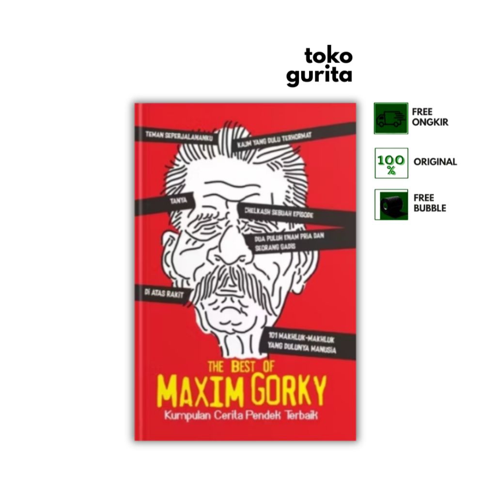 Buku Fiksi Maxim Gorky The Best of Maxim Gorky Narasi
