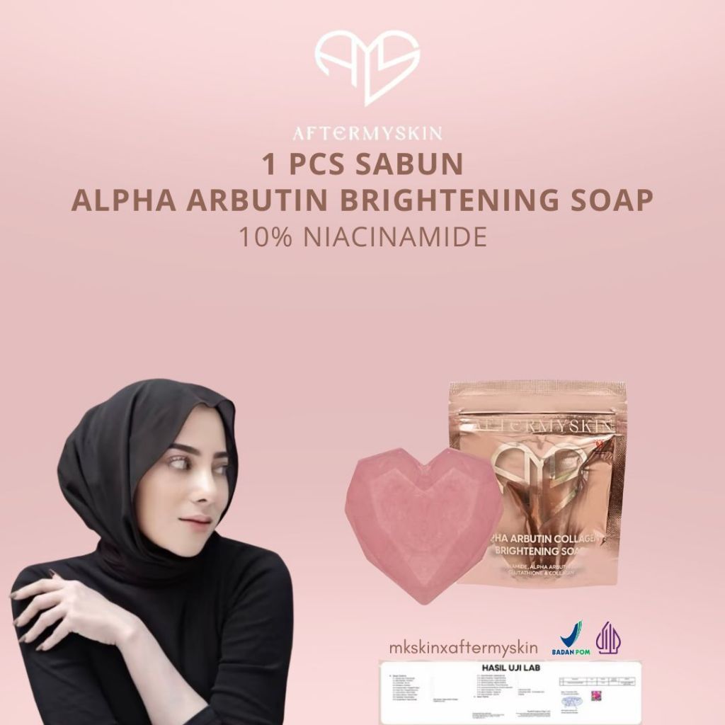 AFTERMYSKIN - Alpha Arbutin Brightening Soap