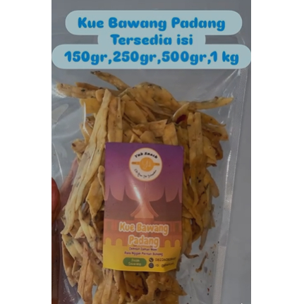 1kg KUE BAWANG ENAK DAN GURIH ASLI PADANG