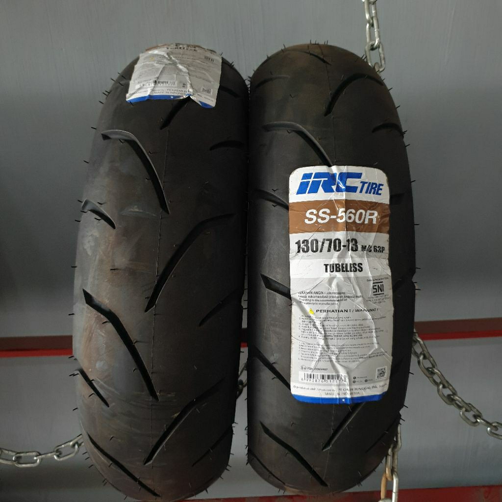 BAN LUAR NMAX BELAKANG IRC TUBELESS 130/70-13 SS-560R ORIGINAL
