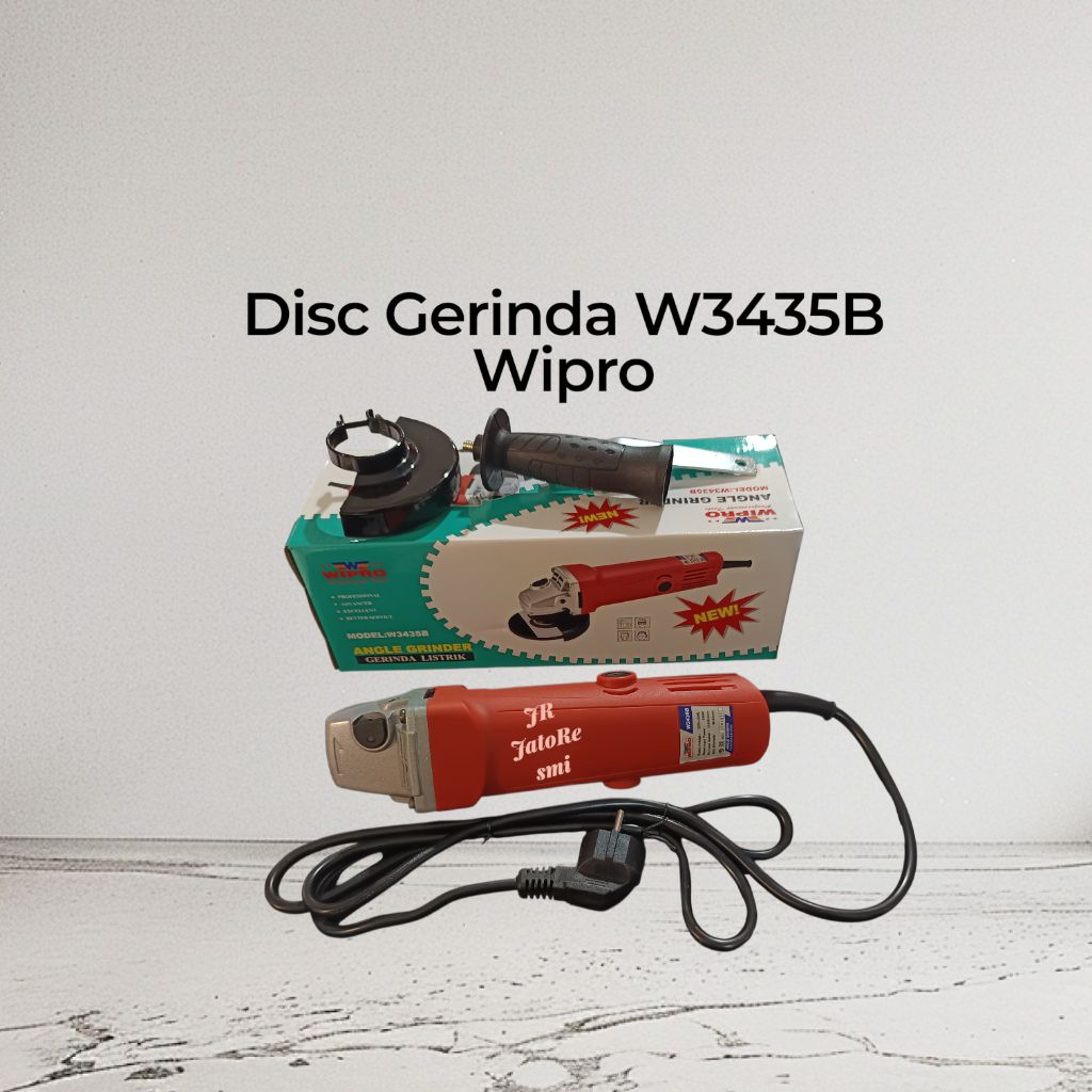 Disc Grinder W3435B Wipro Gerinda Tangan Listrik 4" W3435B Wipro