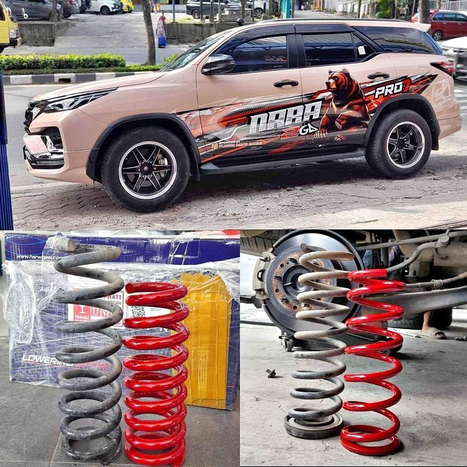 Lowering kit / Per ceper Toyota Fortuner