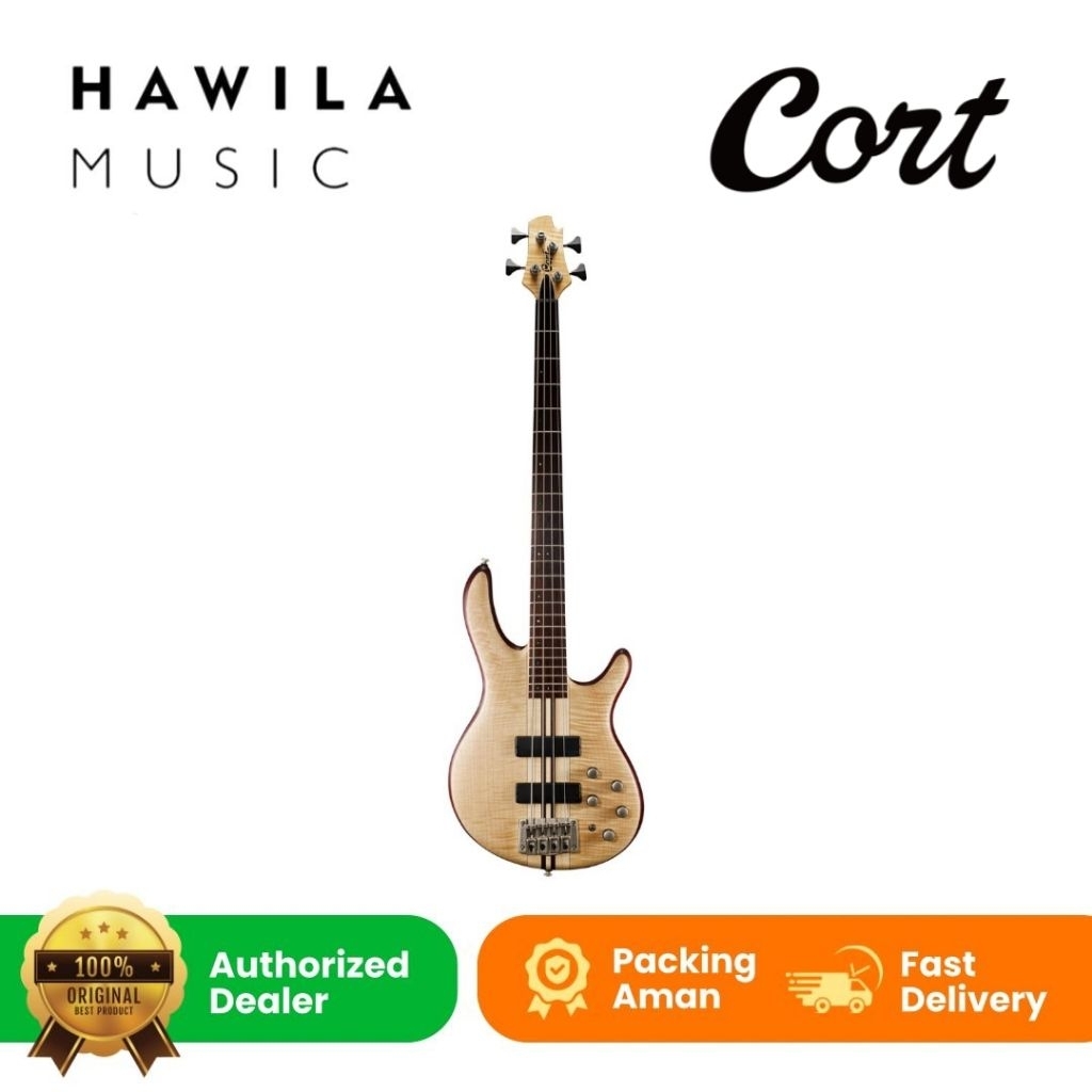 Cort Artisan A4 Plus Plus FMMH OPN in Open Pore Natural Gitar Bass Cort A4 Plus FMMH OPN