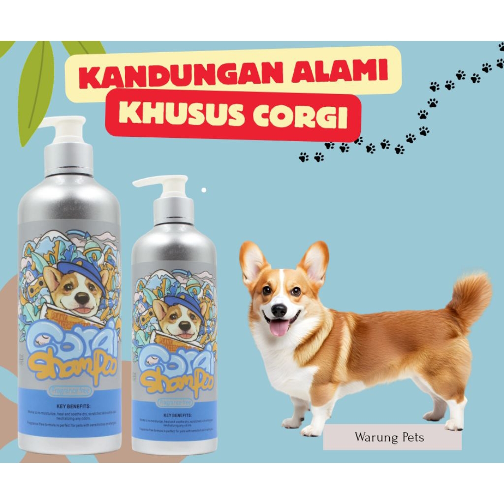 Orgo Shampoo Anjing Corgi - Shampo Anjing Corgi