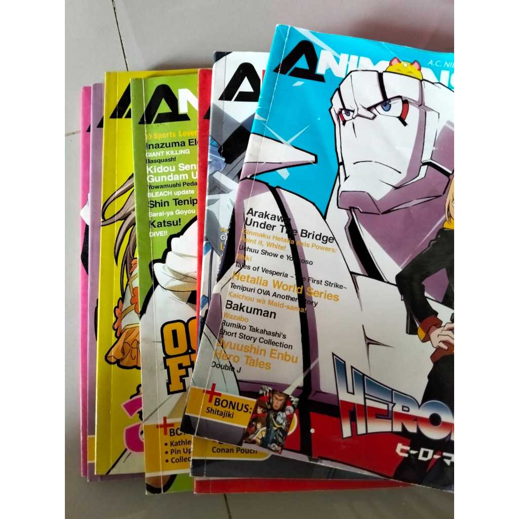 [Preloved] Majalah Animonster