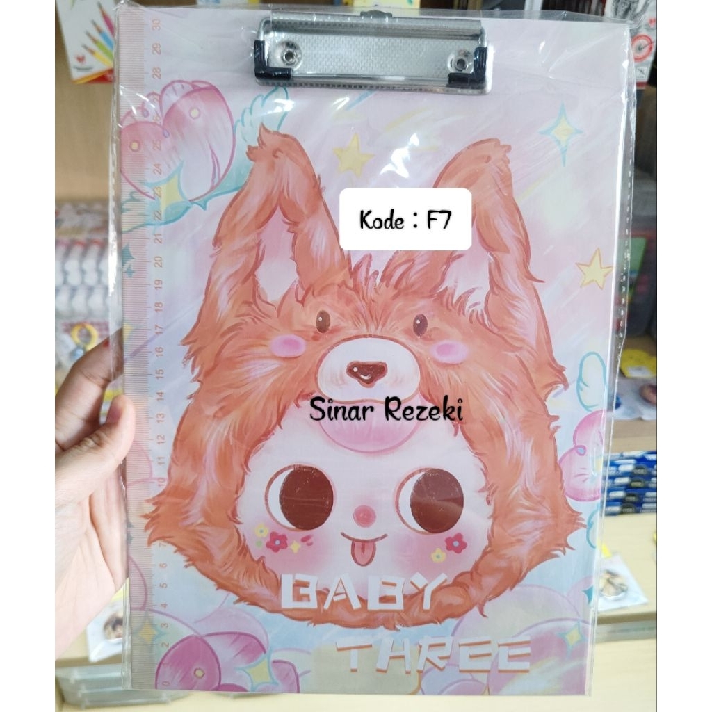 1 buahPapan ujian fancy/papan ujian anak sekolah/papan abo/papan ujian murah lucu fancy