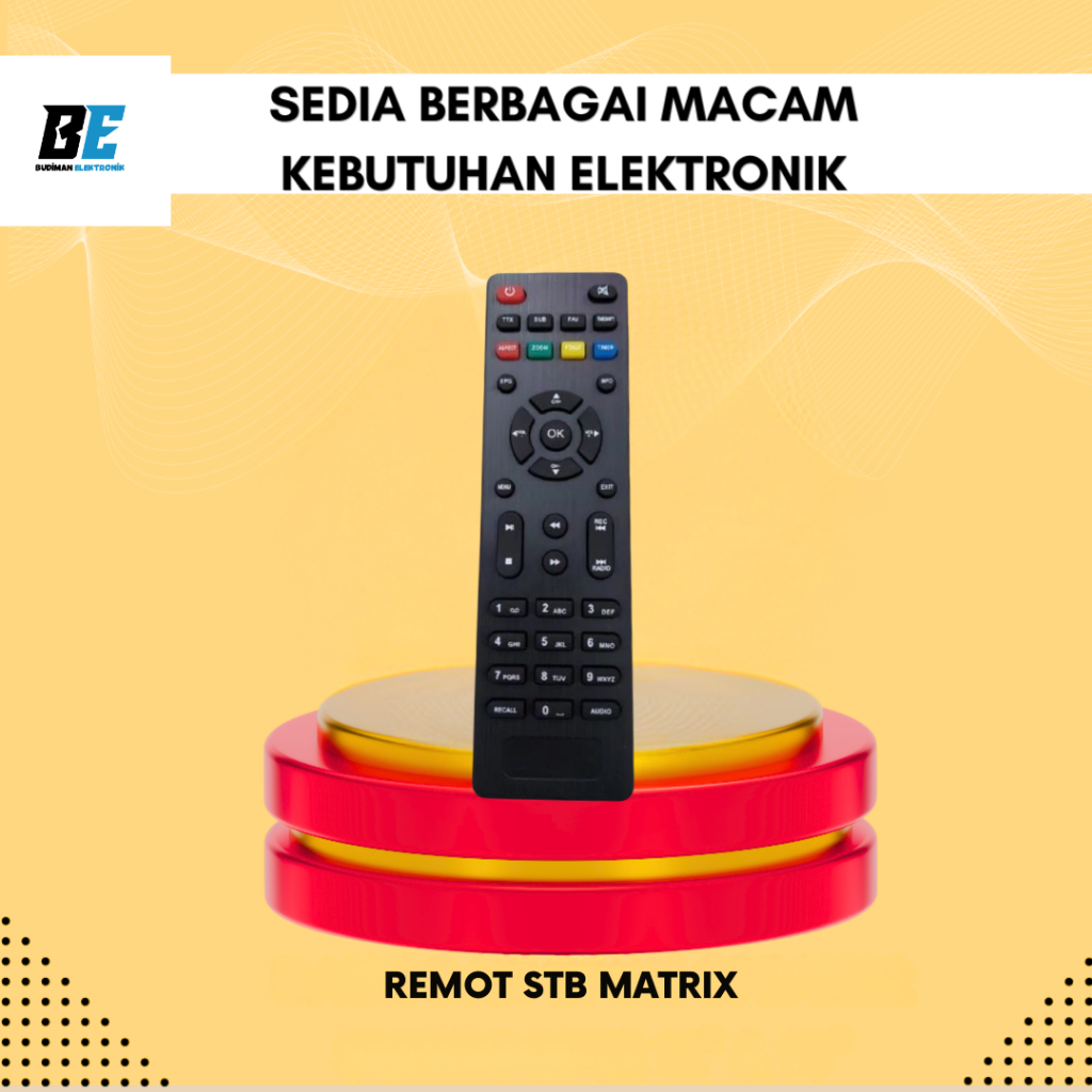 Remot STB Matrix / Remot Set Top Box Matrix/ Remote STB Matrix