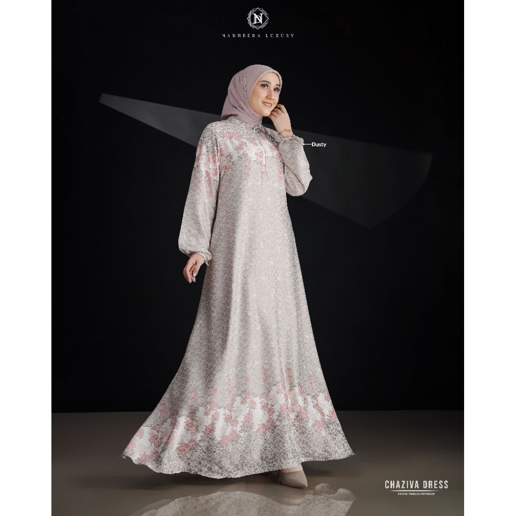 CHAZIVA DRESS RAYON PREMIUM - NADHEERA LUXURY