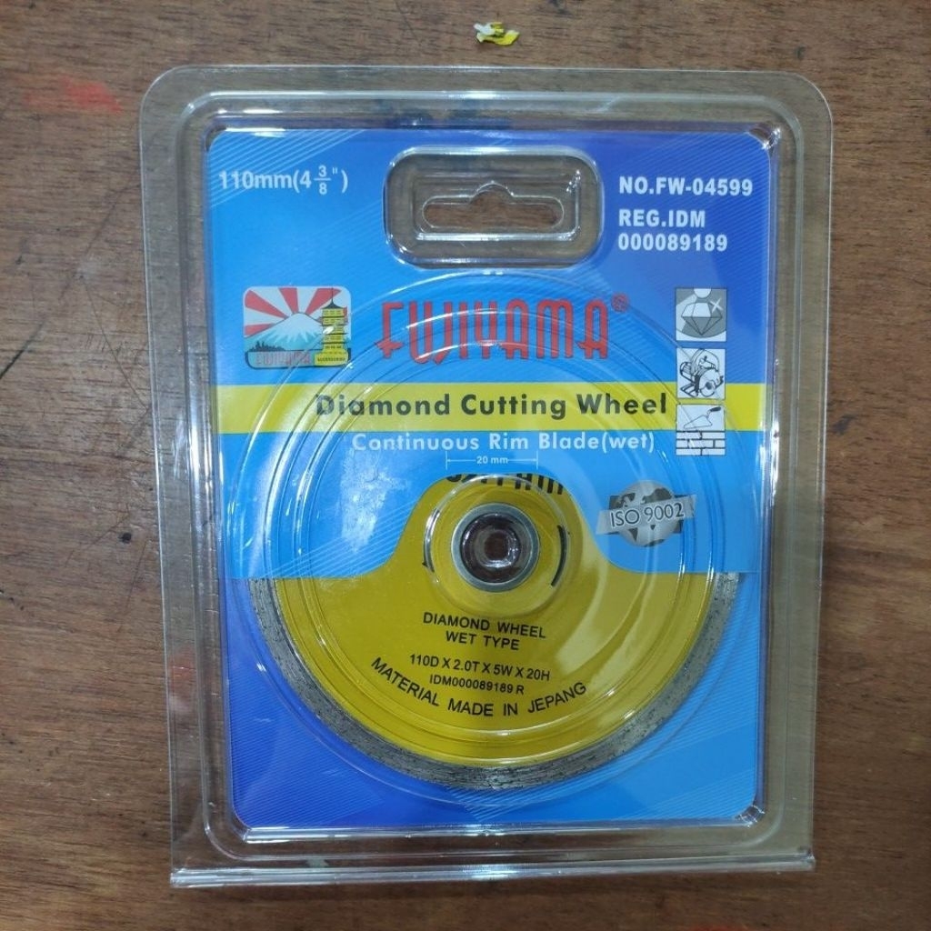 mata potong keramik basah fujiyama / diamond cutting wheel fujiyama