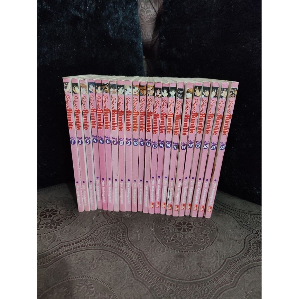 Komik Manga School Rumble Vol. 1–22 (lengkap) Preloved Original
