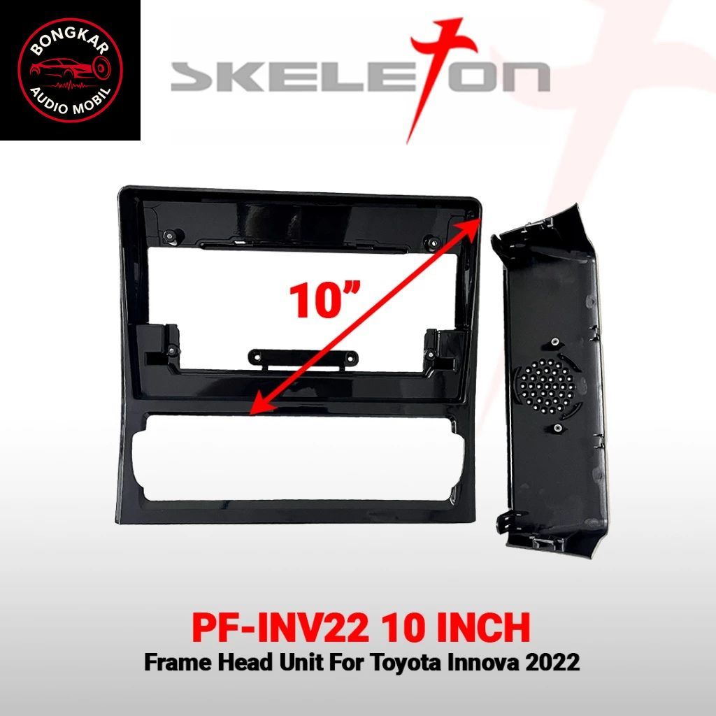 Frame Head Unit 10 Inch Innova Zenix 2022 Android