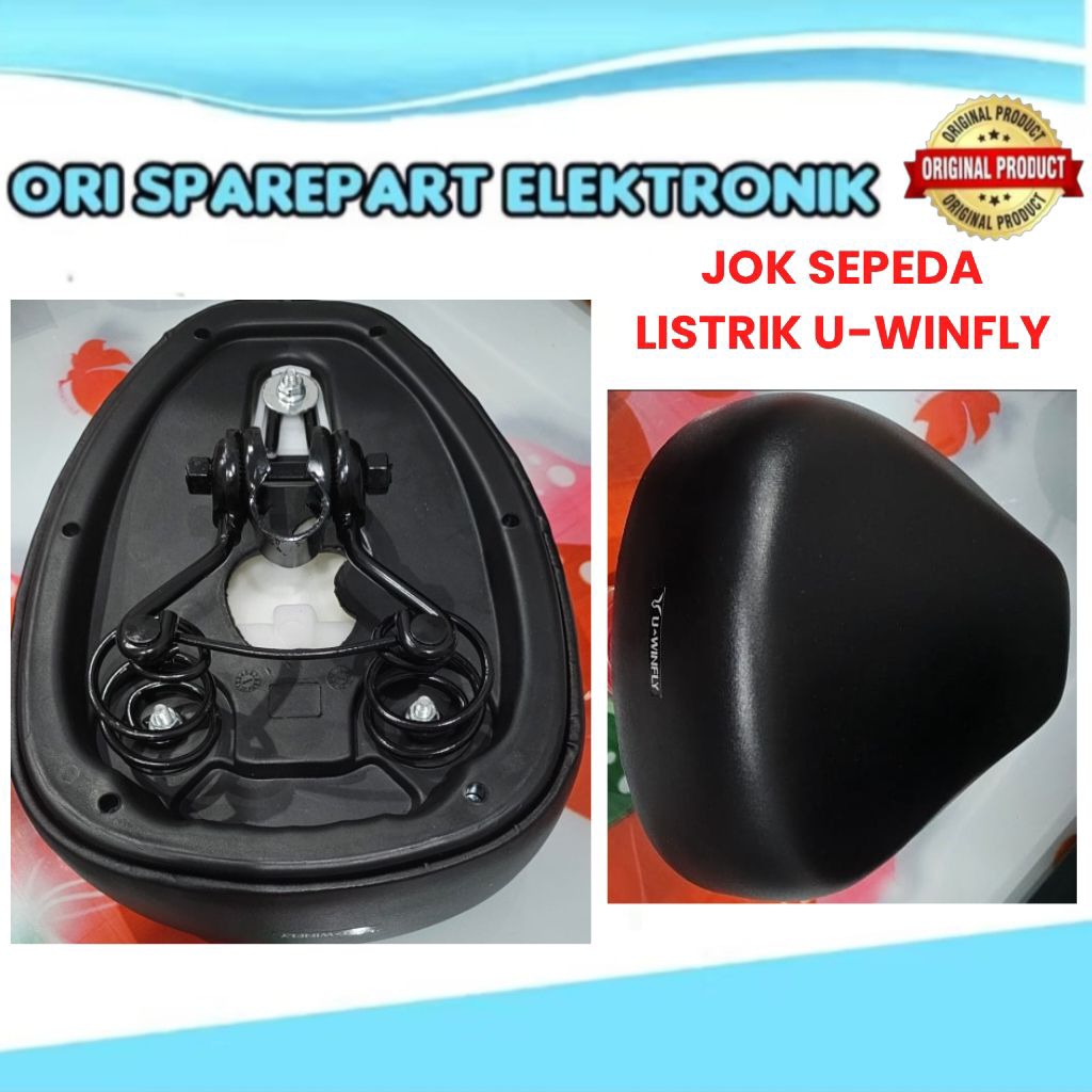 Jok sepeda listrik U-WINFLY, Jok empuk sepeda listrik  u-winfly Original