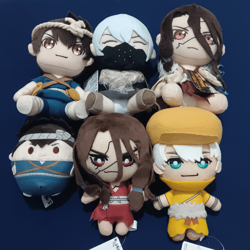 Chrome Hyouga Shishiou Tsukasa Saionji Ukyou Dr. Stone Plush Nuigurumi