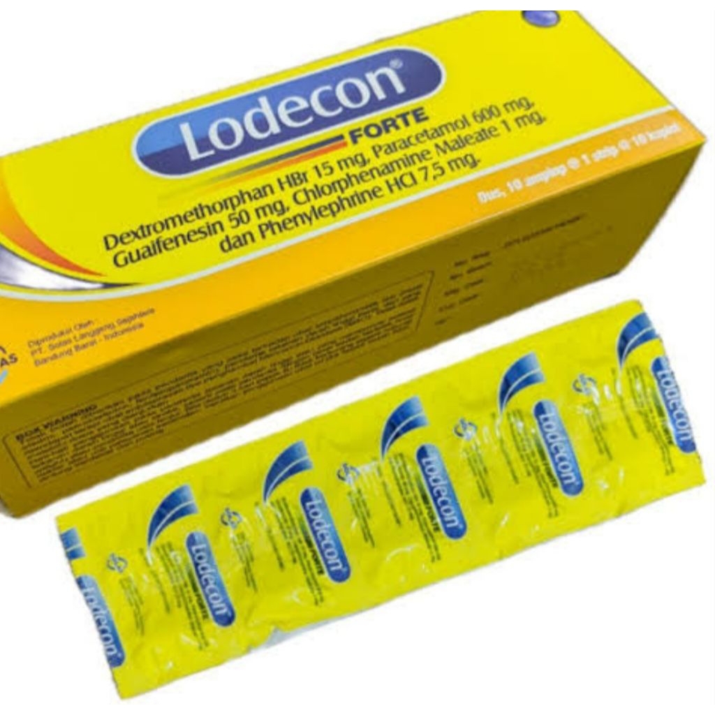 Lodecon Forte Kuning 10'tablet
