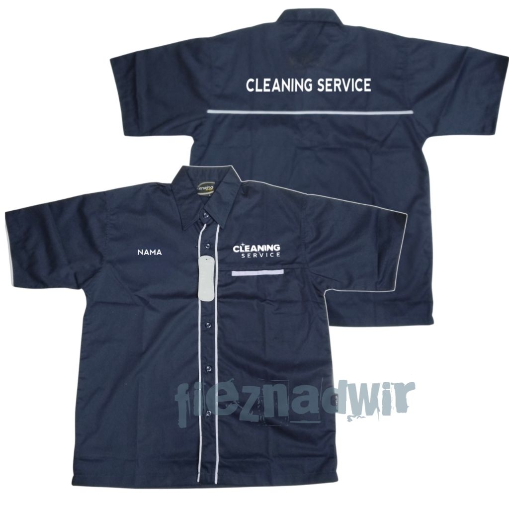 kemeja cleaning service baju kemeja seragam cleaning service