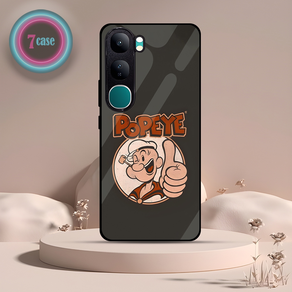 (DK179) Case Kilau Vivo V40 Lite 5G I Casing Hp Vivo | Pelindung Smartphone Motif POPEYE
