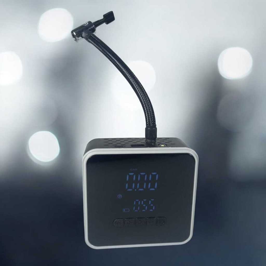 Pompa Ban Elektrik Portable Air Compressor 150PSI 6000mAh