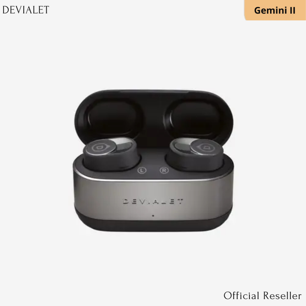 Devialet Gemini II - True Wireless Earbuds - Matte Black
