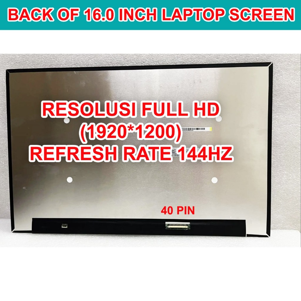LAYAR LED LCD ASUS TUF A16 FA617 16.0 INCH WUXGA 144HZ