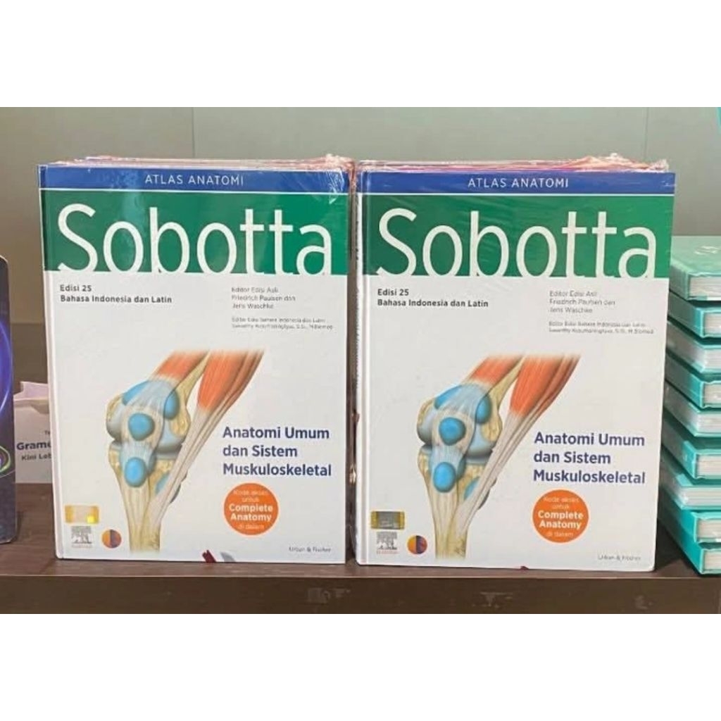 Atlas Anatomi Sobotta Edisi 25 Bahasa Indonesia & Latin